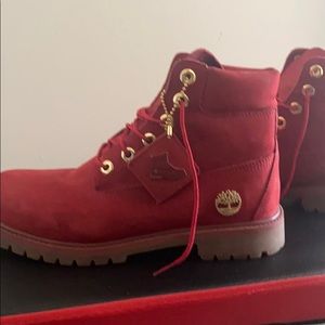 Timberlands (red)